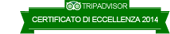Tripadvisor: Certificato Eccellenza 2014