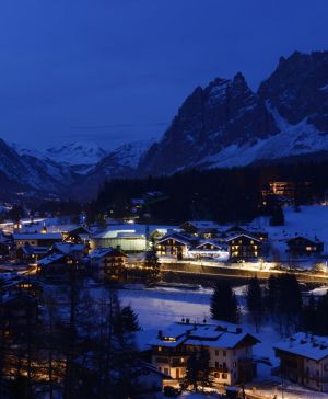 Veduta serale Faloria Mountain Spa Resort